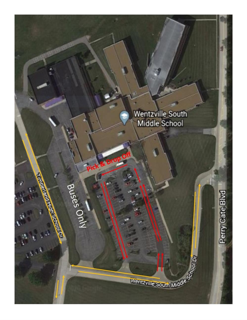 Pick-Up & Drop-Off Map